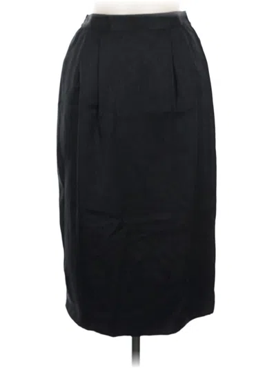 Pre-owned Unbranded Formal Skirt In Black