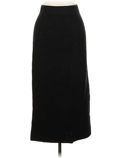 Pre-owned Unbranded Formal Skirt In Black