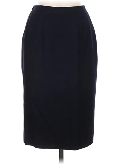 Pre-owned Unbranded Formal Skirt In Black