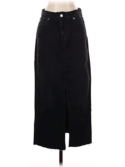 Pre-owned Unbranded Formal Skirt In Black