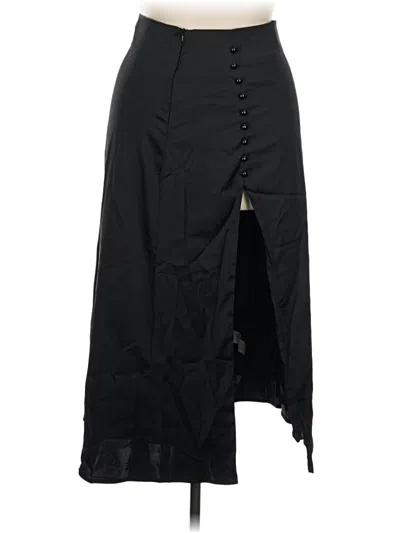 Pre-owned Unbranded Formal Skirt In Black