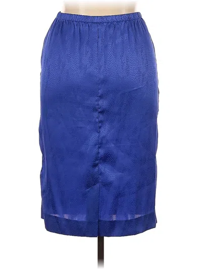 Pre-owned Unbranded Formal Skirt In Blue