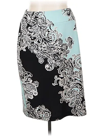 Pre-owned Unbranded Formal Skirt In Blue