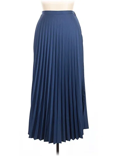 Pre-owned Unbranded Formal Skirt In Blue