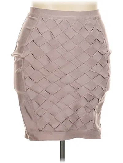 Pre-owned Unbranded Formal Skirt In Brown