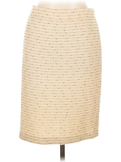 Pre-owned Unbranded Formal Skirt In Brown