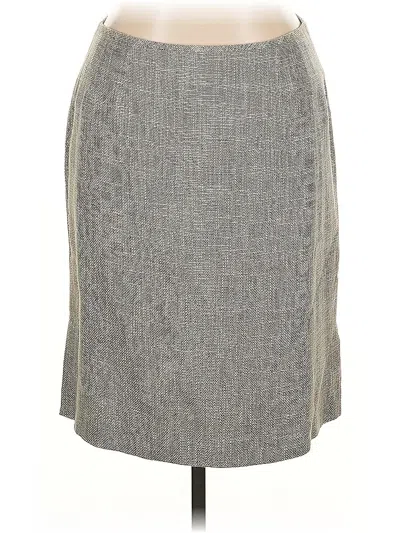 Pre-owned Unbranded Formal Skirt In Gray