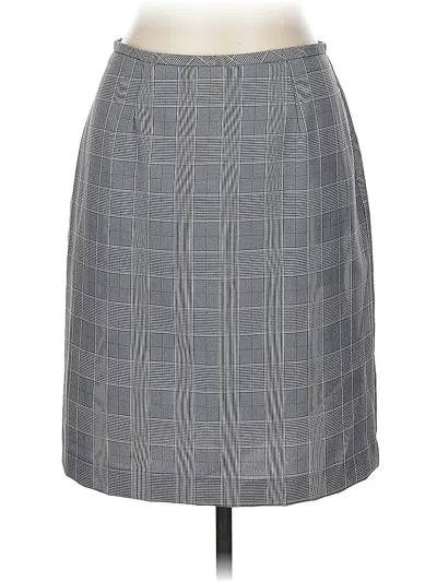 Pre-owned Unbranded Formal Skirt In Gray