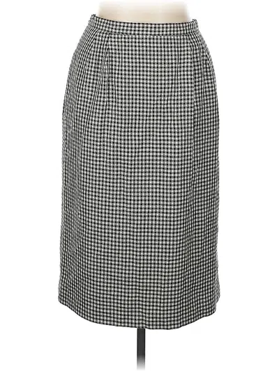 Pre-owned Unbranded Formal Skirt In Gray