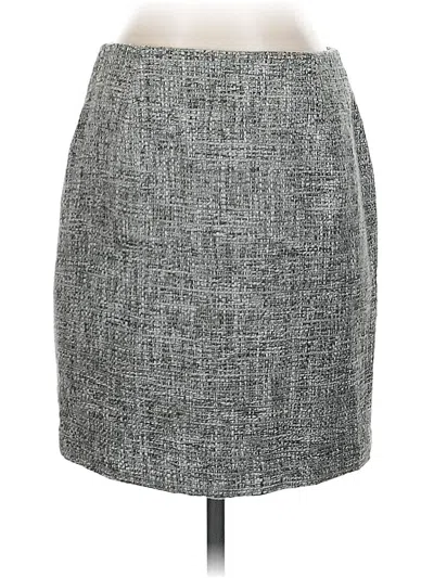 Pre-owned Unbranded Formal Skirt In Gray