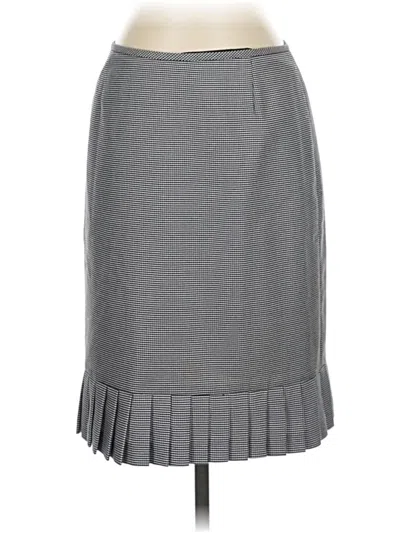 Pre-owned Unbranded Formal Skirt In Gray