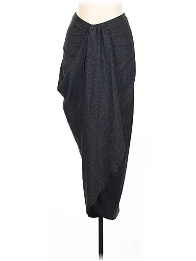 Pre-owned Unbranded Formal Skirt In Gray