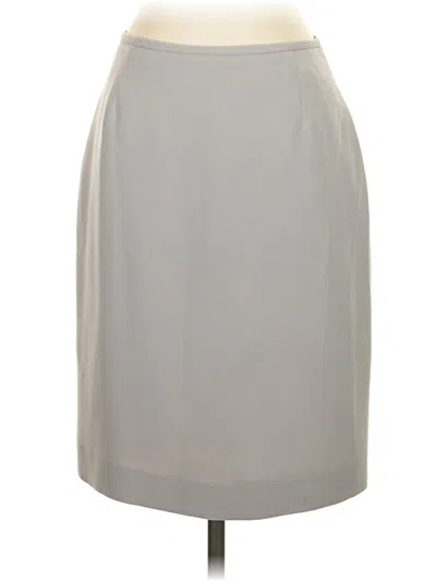 Pre-owned Unbranded Formal Skirt In Gray
