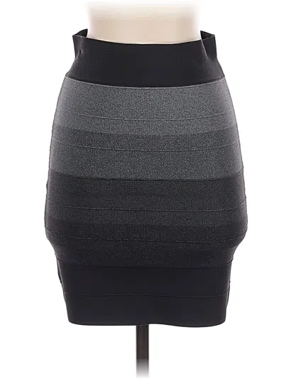 Pre-owned Unbranded Formal Skirt In Gray