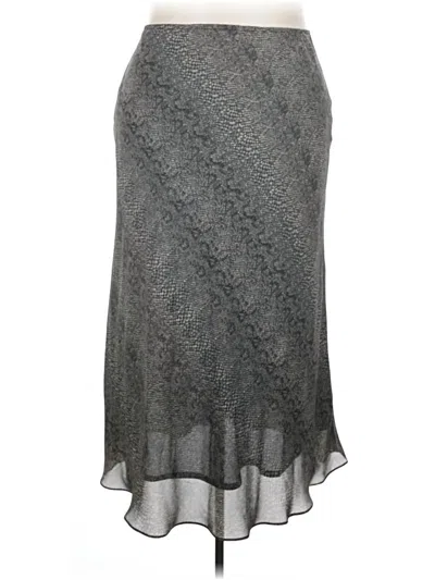 Pre-owned Unbranded Formal Skirt In Gray