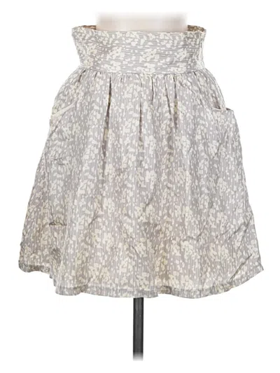 Pre-owned Unbranded Formal Skirt In Gray