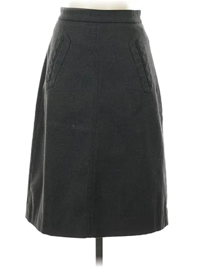 Pre-owned Unbranded Formal Skirt In Gray