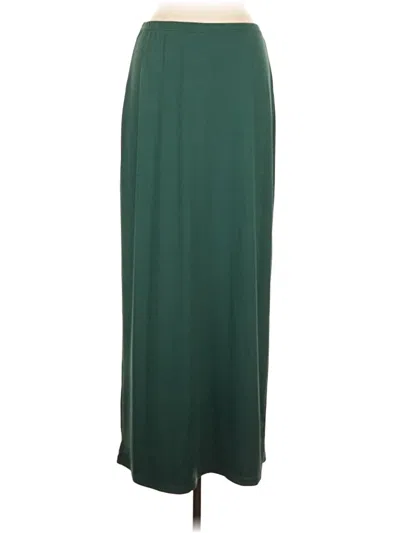 Pre-owned Unbranded Formal Skirt In Green