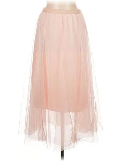Pre-owned Unbranded Formal Skirt In Pink