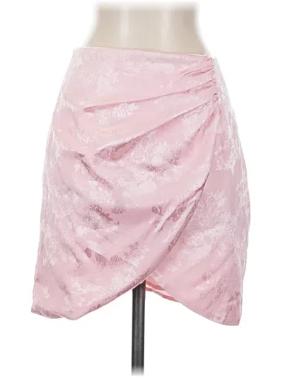 Pre-owned Unbranded Formal Skirt In Pink