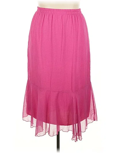 Pre-owned Unbranded Formal Skirt In Pink