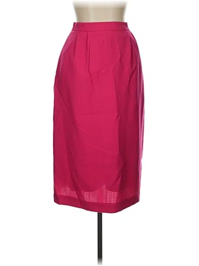 Pre-owned Unbranded Formal Skirt In Pink