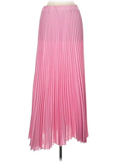 Pre-owned Unbranded Formal Skirt In Pink