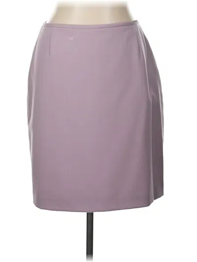 Pre-owned Unbranded Formal Skirt In Purple