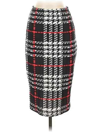 Pre-owned Unbranded Formal Skirt In Red