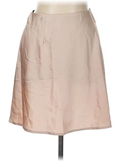Pre-owned Unbranded Formal Skirt In Tan
