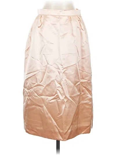 Pre-owned Unbranded Formal Skirt In White