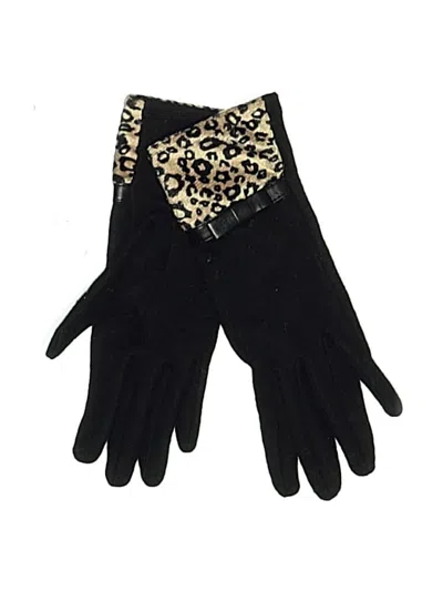 Pre-owned Unbranded Gloves In Black