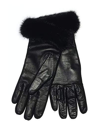 Pre-owned Unbranded Gloves In Black