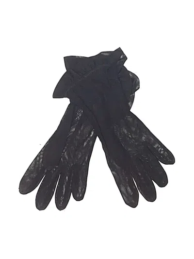 Pre-owned Unbranded Gloves In Black