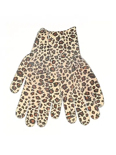 Pre-owned Unbranded Gloves In Brown