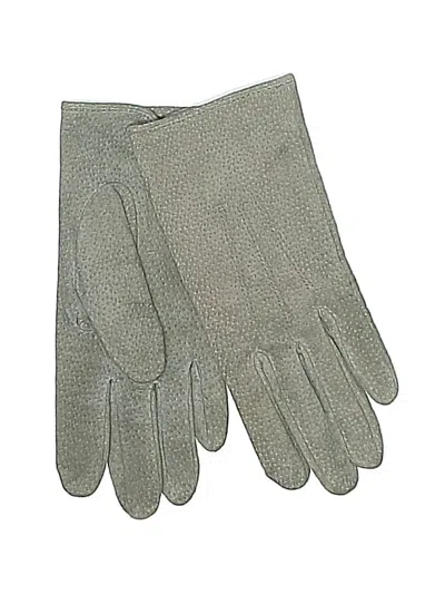 Pre-owned Unbranded Gloves In Gray