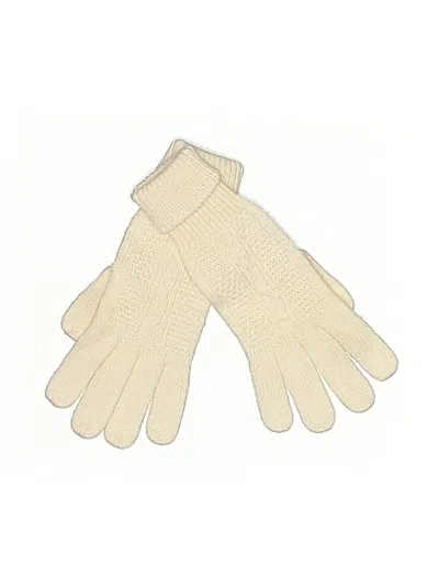 Pre-owned Unbranded Gloves In Ivory