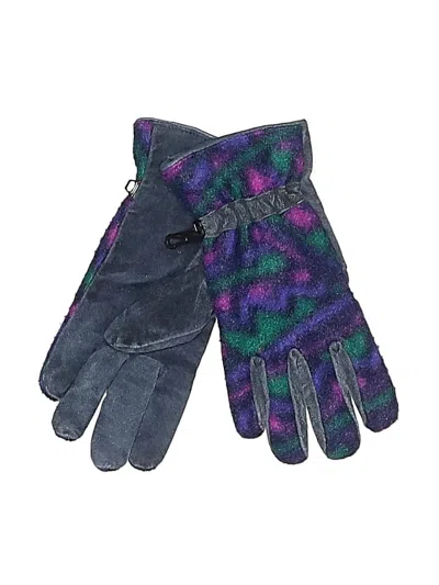 Pre-owned Unbranded Gloves In Purple