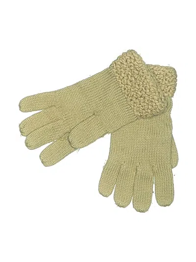 Pre-owned Unbranded Gloves In Tan