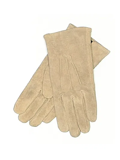 Pre-owned Unbranded Gloves In Tan
