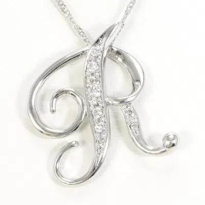 Pre-owned Unbranded Gold (18k) Gold (14k) Necklace () In White