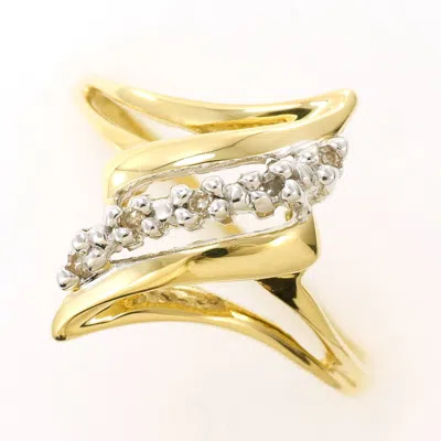 Pre-owned Unbranded Gold Yellow Gold Gold (10k) Yellow Gold (10k) Band Ring () In Multi