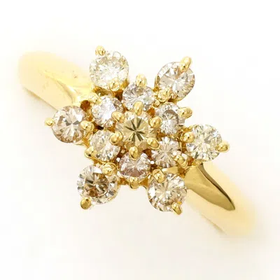 Pre-owned Unbranded Gold Yellow Gold Yellow Gold (18k) Band Ring () In Gold, Yellow Gold