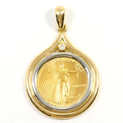 Pre-owned Unbranded Gold Yellow Gold Yellow Gold (18k) Gold (14k) Yellow Gold (22k) Pendant () In Multi