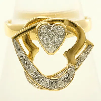 Pre-owned Unbranded Gold Yellow Gold Yellow Gold (18k) Gold (18k) Band Ring () In Multi