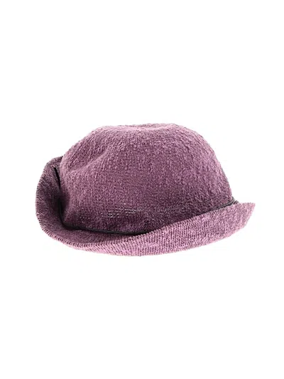 Pre-owned Unbranded Hat In Purple