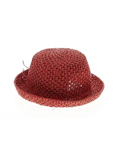 Pre-owned Unbranded Hat In Red
