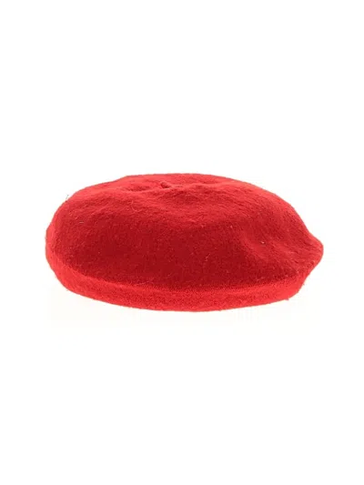 Pre-owned Unbranded Hat In Red