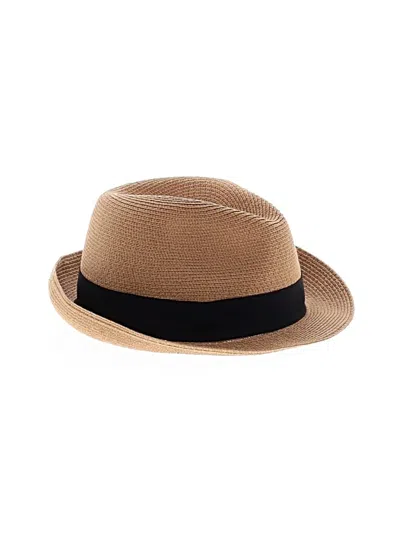 Pre-owned Unbranded Hat In Tan