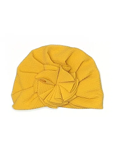 Pre-owned Unbranded Hat In Yellow
